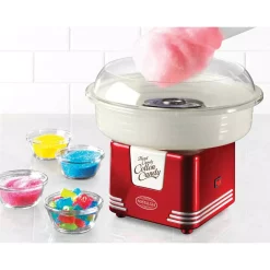 Dessert Makers Nostalgia Retro Red Hard And Sugar Free Cotton Candy Maker With Cotton Candy Cones 23 Dessert Makers Nostalgia Retro Red Hard And Sugar Free Cotton Candy Maker With Cotton Candy Cones -Costway Shop red nostalgia cotton candy machines pcm405retrored 77 1000