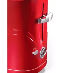 Toasters Nostalgia Retro Series 2-Slice Red Long Slot Hot Dog And Bun Toaster With Crumb Tray And Mini Tongs 11 Toasters Nostalgia Retro Series 2-Slice Red Long Slot Hot Dog And Bun Toaster With Crumb Tray And Mini Tongs -Costway Shop red nostalgia pop up toasters hdt600retrored 1f 1000