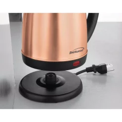 Electric Kettles Brentwood Appliances 5-Cup Rose Gold Cordless Electric Kettle -Costway Shop rose gold brentwood appliances electric kettles kt 1770rg 76 1000