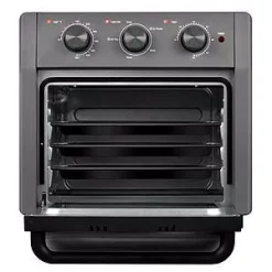 Air Fryers Boyel Living 19 Qt. Sandy Grey Cold-formed Steel Air Fryer Toaster Oven With Air Fry Air Roast Toast Broil Bake Function -Costway Shop sandy grey boyel living air fryers ty kcv18wl gray 4f 1000
