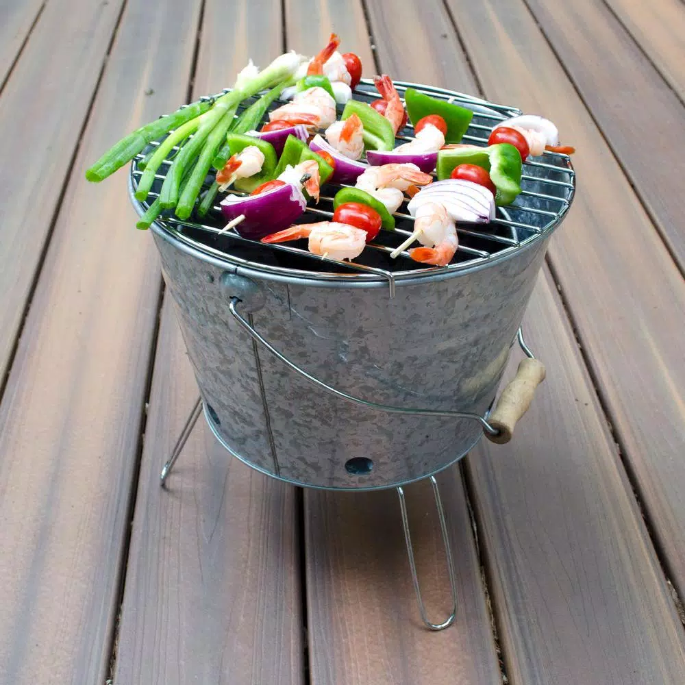 Electric Skillets & Indoor Grills Artland Masonware Portable Silver Colored Beach Grill 6 Electric Skillets & Indoor Grills Artland Masonware Portable Silver Colored Beach Grill - Image 4