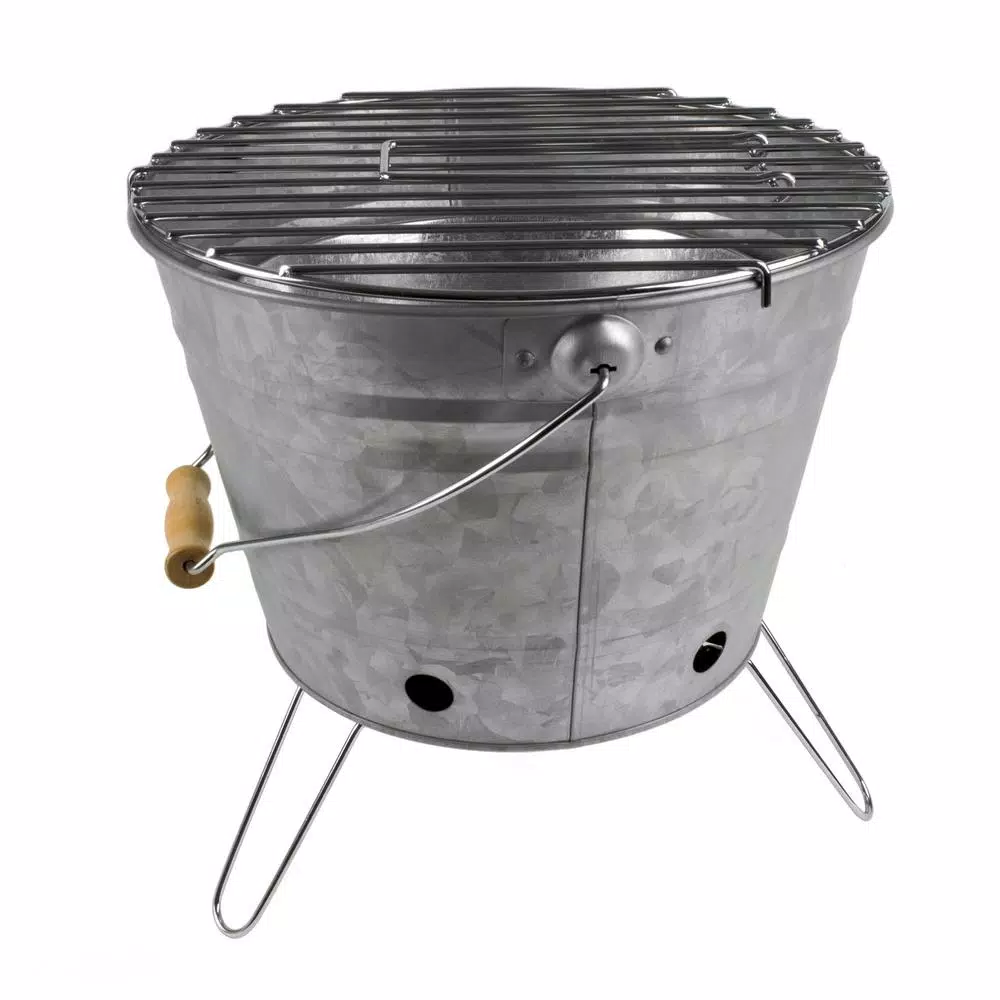 Electric Skillets & Indoor Grills Artland Masonware Portable Silver Colored Beach Grill 3 Electric Skillets & Indoor Grills Artland Masonware Portable Silver Colored Beach Grill