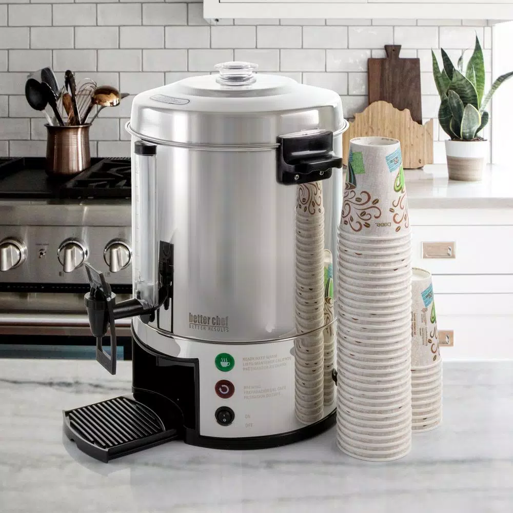 Coffee Makers Better Chef 100-Cup Stainless Steel Coffee Urn 5 Coffee Makers Better Chef 100-Cup Stainless Steel Coffee Urn - Image 3