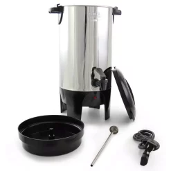Coffee Makers Better Chef 10-50 Cup Stainless-Steel Coffeemaker -Costway Shop silver better chef drip coffee makers 98575867m 1f 1000
