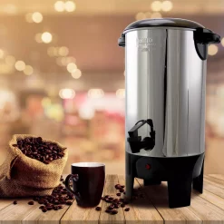 Coffee Makers Better Chef 10-50 Cup Stainless-Steel Coffeemaker -Costway Shop silver better chef drip coffee makers 98575867m 4f 1000