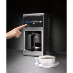 Coffee Makers CASO Coffee One Machine With Frother -Costway Shop silver black caso drip coffee makers 11850 2 kit 44 1000