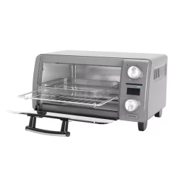 Toasters BLACK+DECKER Crisp ‘n Bake 4-Slice Silver Countertop Oven 3 Toasters BLACK+DECKER Crisp ‘n Bake 4-Slice Silver Countertop Oven -Costway Shop silver black decker toaster ovens tod1775g c3 1000