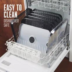 Food Processing Weston Plus 6-Tray Black And Silver Food Dehydrator With Built-In Timer 8 Food Processing Weston Plus 6-Tray Black And Silver Food Dehydrator With Built-In Timer -Costway Shop silver black weston dehydrators 75 0450 w 76 1000