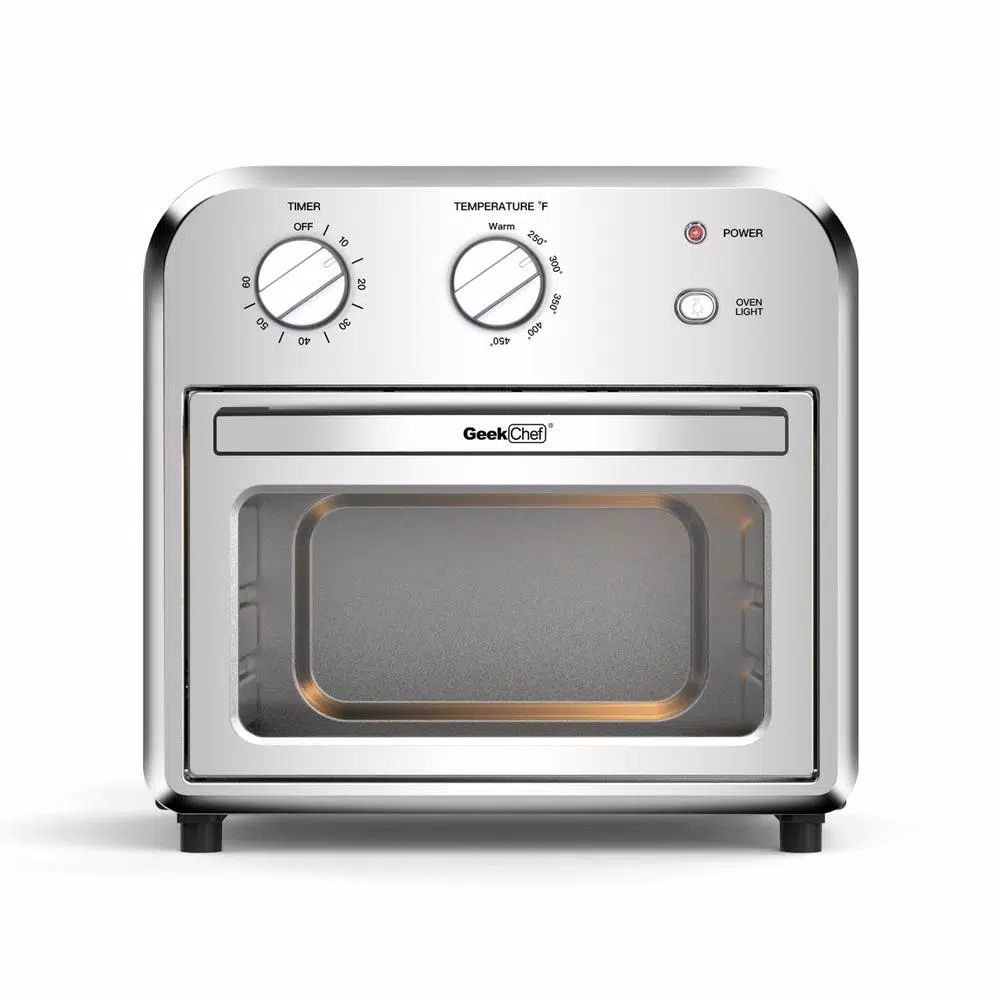 Boyel Living 11 Qt. Silver Stainless Steel Air Fryer with Temperature&Time Knob, Fry Oil-Free, Roast, Bake, 4 Accessories & Recipes Air Fryers Boyel Living 11 Qt. Silver Stainless Steel Air Fryer With Temperature&Time Knob, Fry Oil-Free, Roast, Bake, 4 Accessories & Recipes -Costway Shop silver boyel living air fryers gbk gto10 64 1000