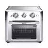 Air Fryers Boyel Living 19 Qt. Silver Stainless Steel Air Fryer Toaster Oven With Roast, Bake, Broil, Reheat, Accessories & Recipes Included -Costway Shop silver boyel living air fryers gbk gto18 64 1000