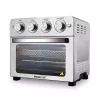 Air Fryers Boyel Living 24 Qt. Silver Stainless Steel Air Fryer Toaster Oven With Roast, Bake, Broil, Reheat, Accessories And Cookbook Included 1 Air Fryers Boyel Living 24 Qt. Silver Stainless Steel Air Fryer Toaster Oven With Roast, Bake, Broil, Reheat, Accessories And Cookbook Included -Costway Shop silver boyel living air fryers gbk gto23 64 1000