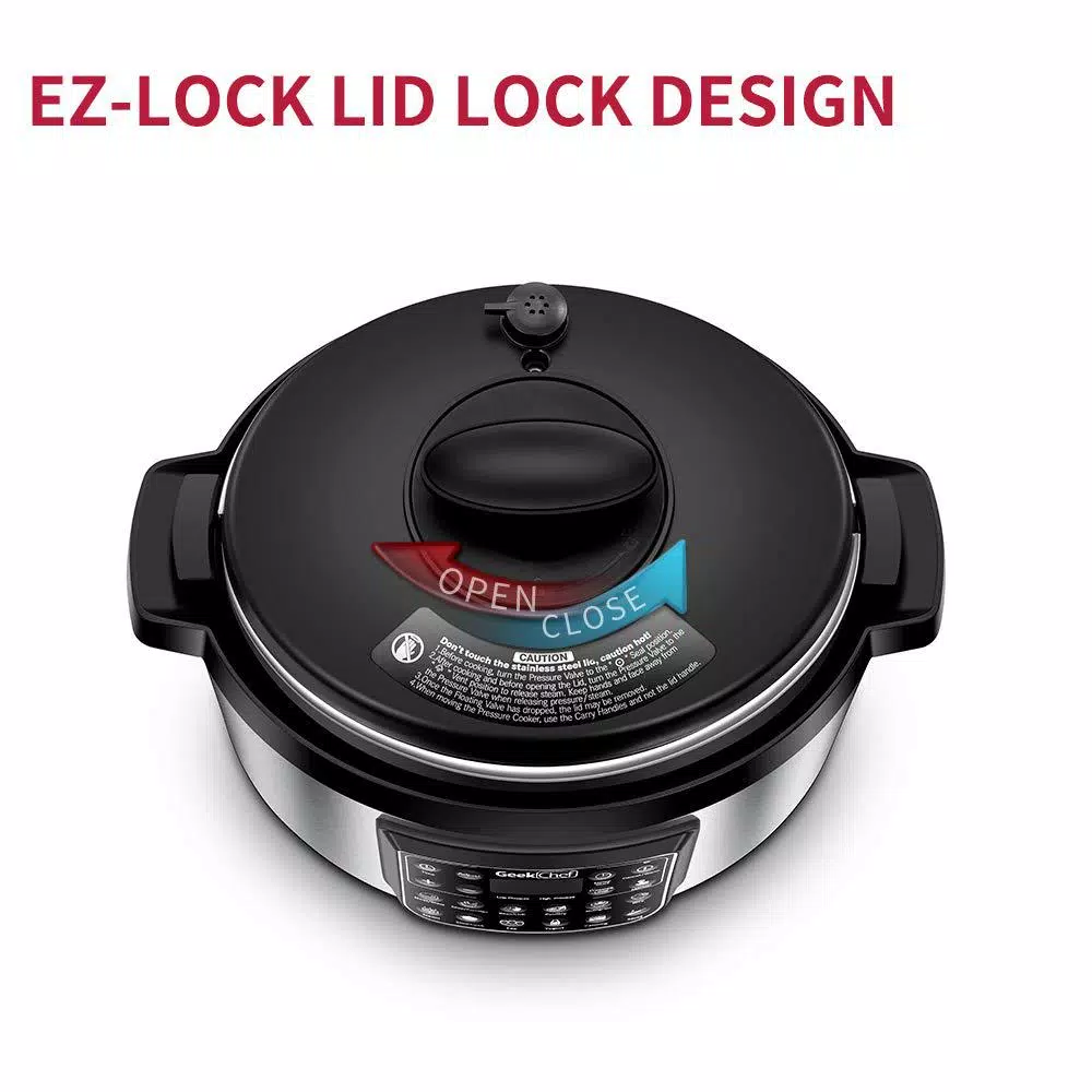 Boyel Living 8 Qt. Stainless Steel 12-in-1 Multiuse Programmable Electric Pressure Cooker with Non-Stick Pot and Cool-Touch Handles Cookers Boyel Living 8 Qt. Stainless Steel 12-in-1 Multiuse Programmable Electric Pressure Cooker With Non-Stick Pot And Cool-Touch Handles -Costway Shop silver boyel living electric pressure cookers gbk gp80plus fa 1000