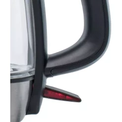 Electric Kettles Brentwood Appliances 4.2-Cup Black Cordless Glass Electric Kettle -Costway Shop silver brentwood appliances electric kettles kt 1910bk 1f 1000