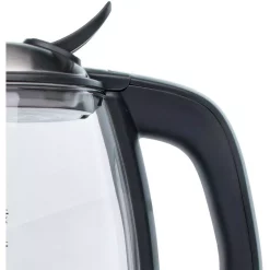 Electric Kettles Brentwood Appliances 4.2-Cup Black Cordless Glass Electric Kettle -Costway Shop silver brentwood appliances electric kettles kt 1910bk 4f 1000