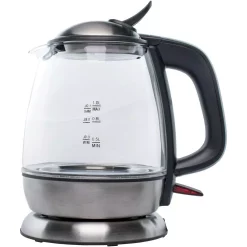 Electric Kettles Brentwood Appliances 4.2-Cup Black Cordless Glass Electric Kettle