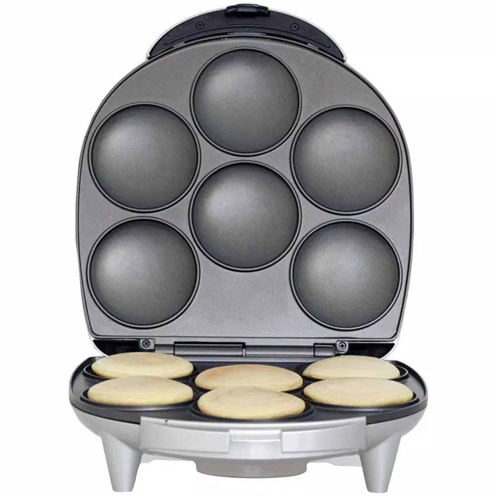 Electric Skillets & Indoor Grills Brentwood Appliances Silver Nonstick Arepa Maker (6-Piece) 8 Electric Skillets & Indoor Grills Brentwood Appliances Silver Nonstick Arepa Maker (6-Piece) - Image 6