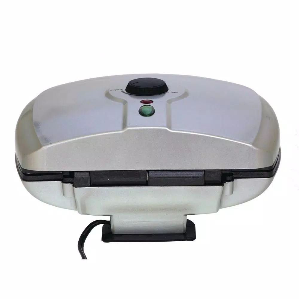 Electric Skillets & Indoor Grills Brentwood Appliances Silver Nonstick Arepa Maker (6-Piece) 4 Electric Skillets & Indoor Grills Brentwood Appliances Silver Nonstick Arepa Maker (6-Piece) - Image 2