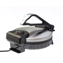 Electric Skillets & Indoor Grills Brentwood Appliances Black Nonstick Electric Tortilla Maker -Costway Shop silver brentwood appliances indoor grills ts 128 44 1000