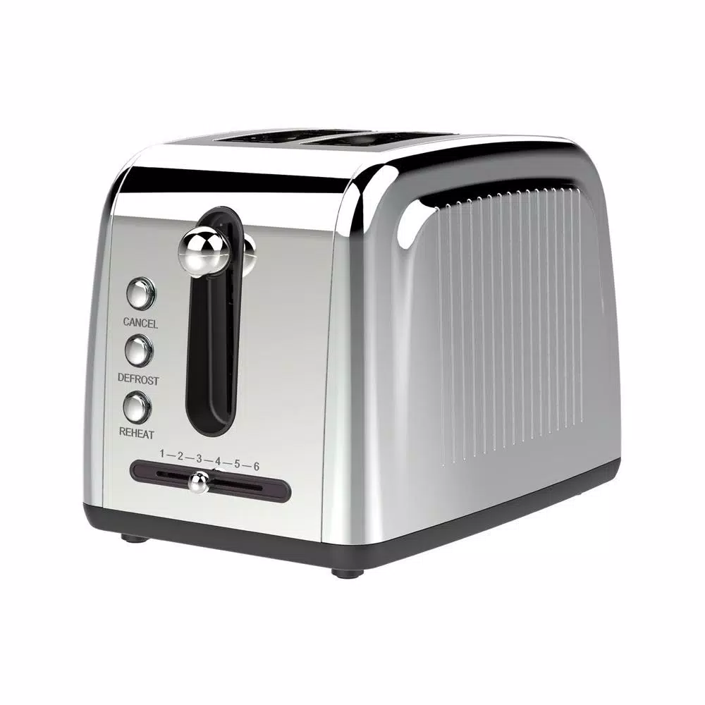 Brentwood Appliances 2-Slice Silver Extra-Wide Slot Toaster Toasters Brentwood Appliances 2-Slice Silver Extra-Wide Slot Toaster -Costway Shop silver brentwood appliances pop up toasters ts 226s 64 1000