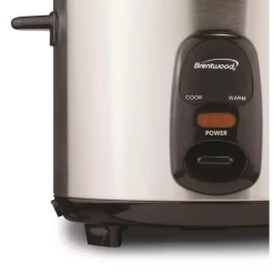 Cookers Brentwood 10-Cup Silver Rice Cooker 6 Cookers Brentwood 10-Cup Silver Rice Cooker -Costway Shop silver brentwood rice cookers ts 20 44 1000