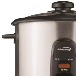 Cookers Brentwood 10-Cup Silver Rice Cooker 4 Cookers Brentwood 10-Cup Silver Rice Cooker -Costway Shop silver brentwood rice cookers ts 20 4f 1000