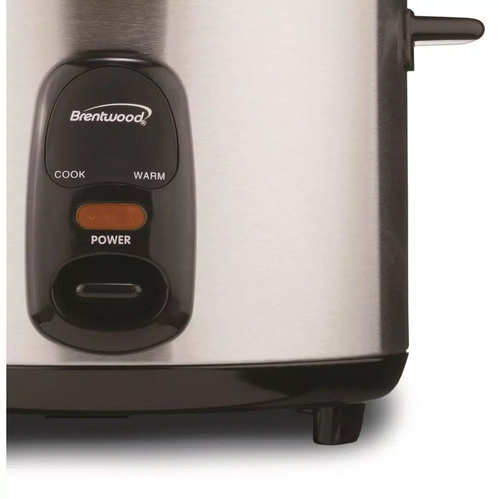 Brentwood 10-Cup Silver Rice Cooker Cookers Brentwood 10-Cup Silver Rice Cooker -Costway Shop silver brentwood rice cookers ts 20 fa 1000