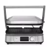 Electric Skillets & Indoor Grills Cuisinart Griddler 5 Brushed Stainless Steel Panini Press And Griddle 2 Electric Skillets & Indoor Grills Cuisinart Griddler 5 Brushed Stainless Steel Panini Press And Griddle -Costway Shop silver brushed stainless cuisinart panini presses gr 5b 64 1000