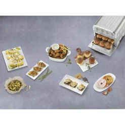 Air Fryers Cuisinart Compact 1.2 Qt. Silver Airfryer Toaster Oven -Costway Shop silver cuisinart air fryers toa 28 44 1000