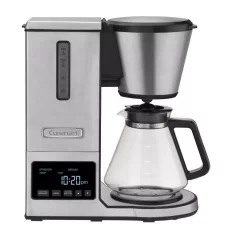 Coffee Makers Cuisinart PurePrecision 8-Cup Programmable Silver Drip Coffee Maker