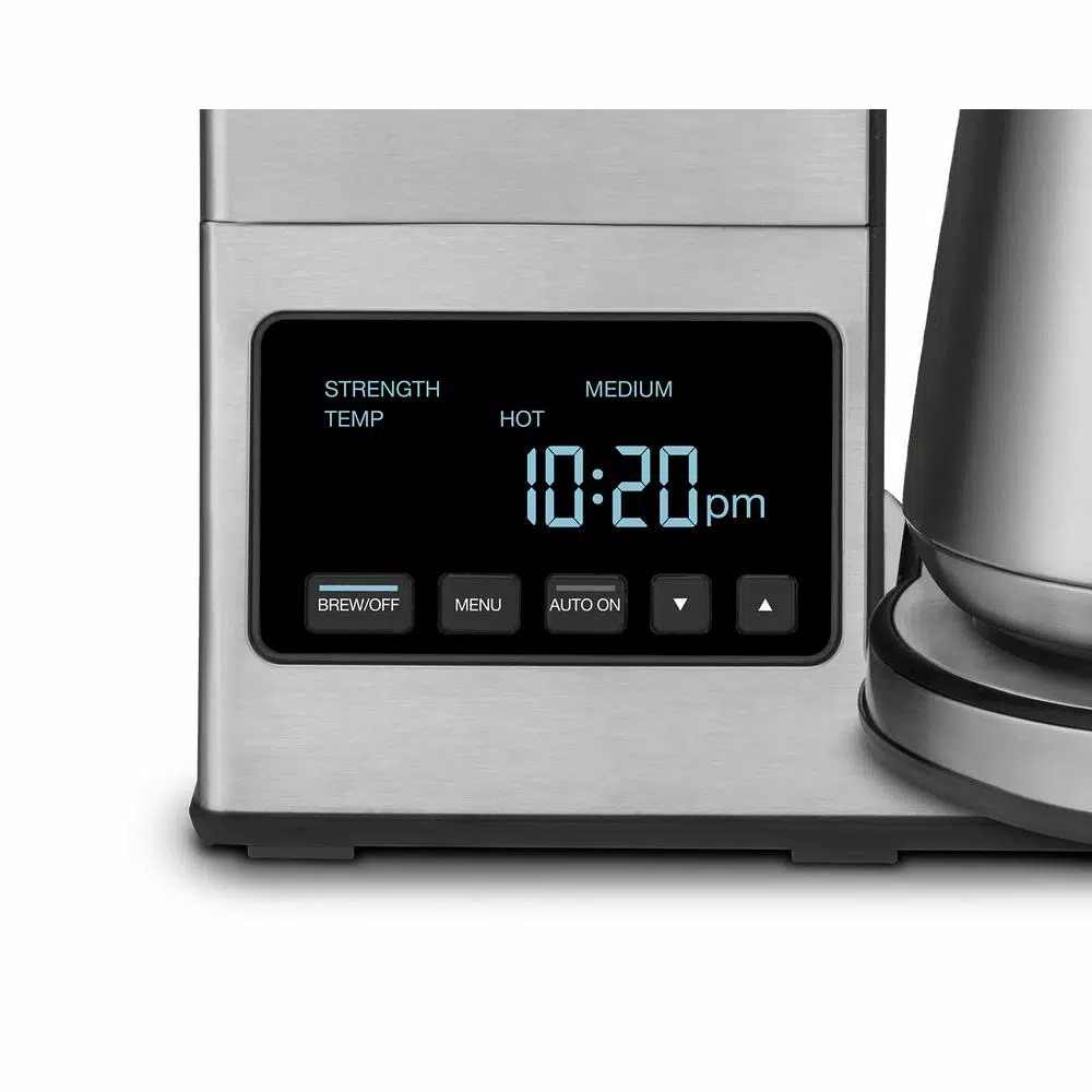 Coffee Makers Cuisinart PurePrecision 8-Cup Programmable Silver Drip Coffee Maker 6 Coffee Makers Cuisinart PurePrecision 8-Cup Programmable Silver Drip Coffee Maker - Image 4