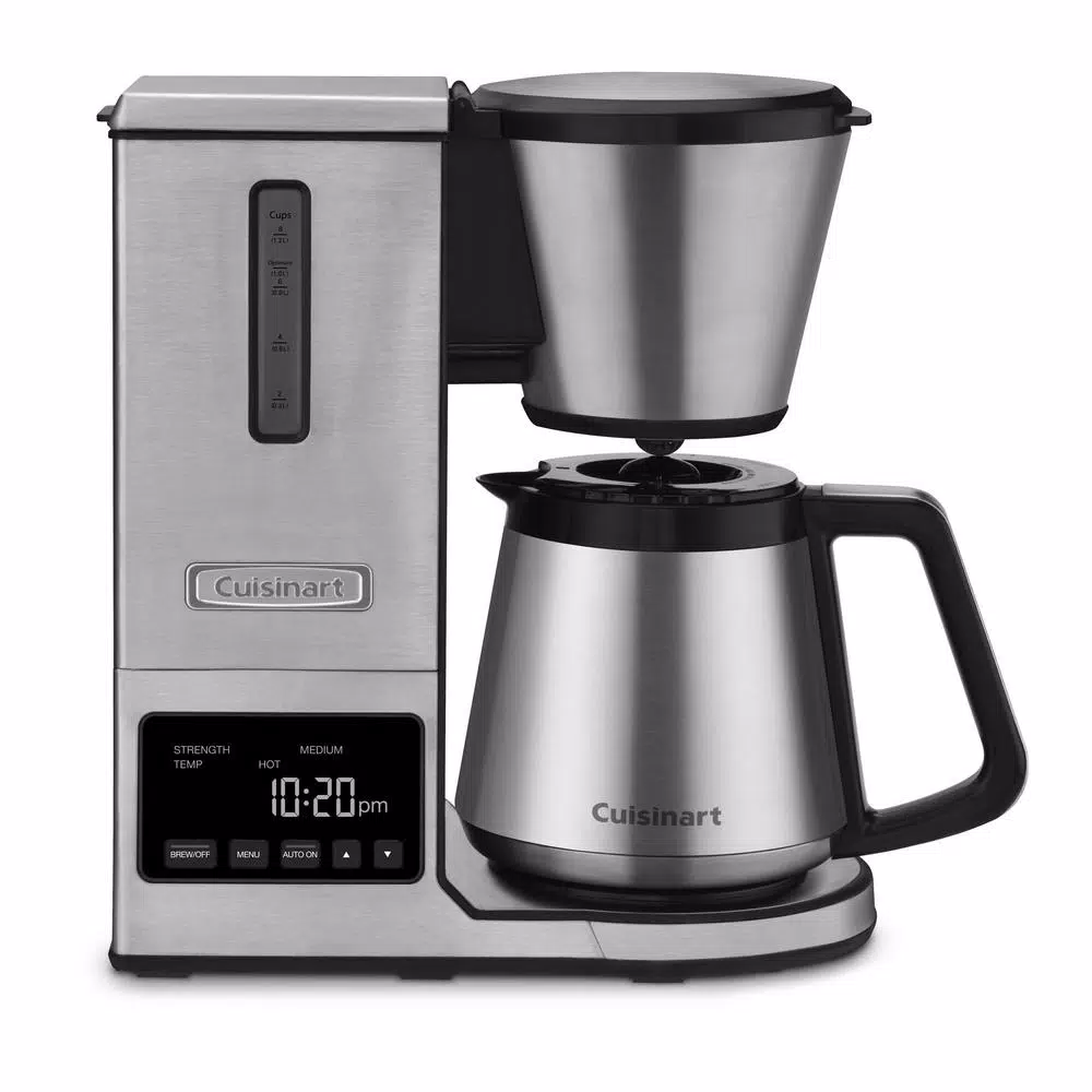 Coffee Makers Cuisinart PurePrecision 8-Cup Programmable Silver Drip Coffee Maker 3 Coffee Makers Cuisinart PurePrecision 8-Cup Programmable Silver Drip Coffee Maker