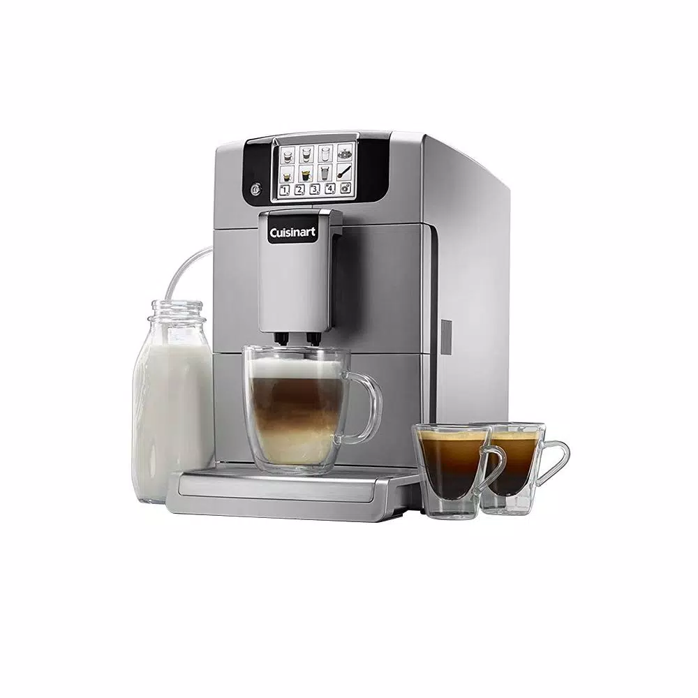 Cuisinart 5-Cup Fully Automatic Espresso Machine Coffee Makers Cuisinart 5-Cup Fully Automatic Espresso Machine -Costway Shop silver cuisinart espresso machines em 1000 64 1000