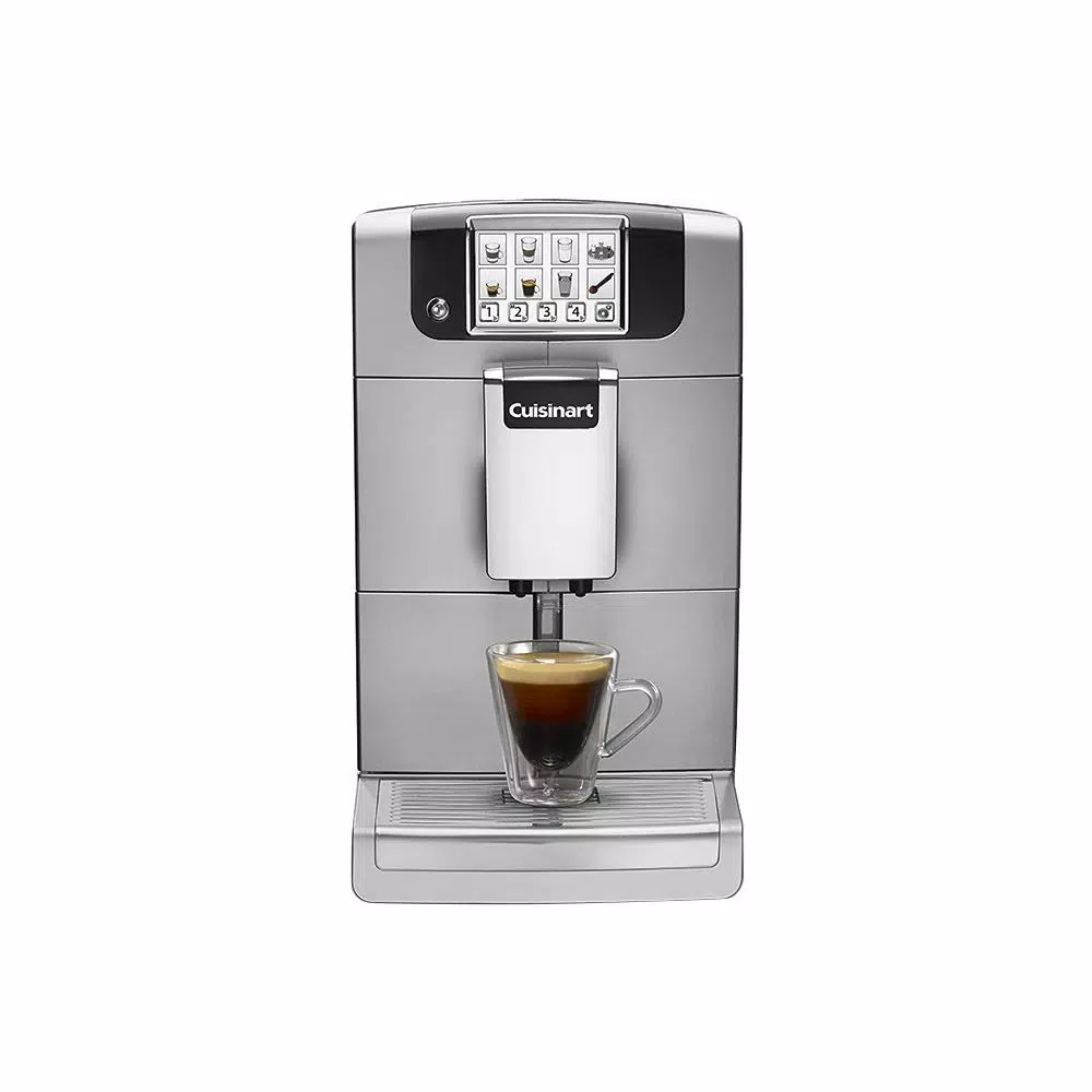 Cuisinart 5-Cup Fully Automatic Espresso Machine Coffee Makers Cuisinart 5-Cup Fully Automatic Espresso Machine -Costway Shop silver cuisinart espresso machines em 1000 c3 1000
