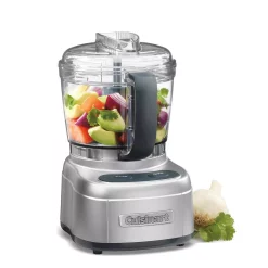 Food Processing Cuisinart Elemental 4-Cup Silver Food Processor 6 Food Processing Cuisinart Elemental 4-Cup Silver Food Processor -Costway Shop silver cuisinart food processors ech 4sv 31 1000