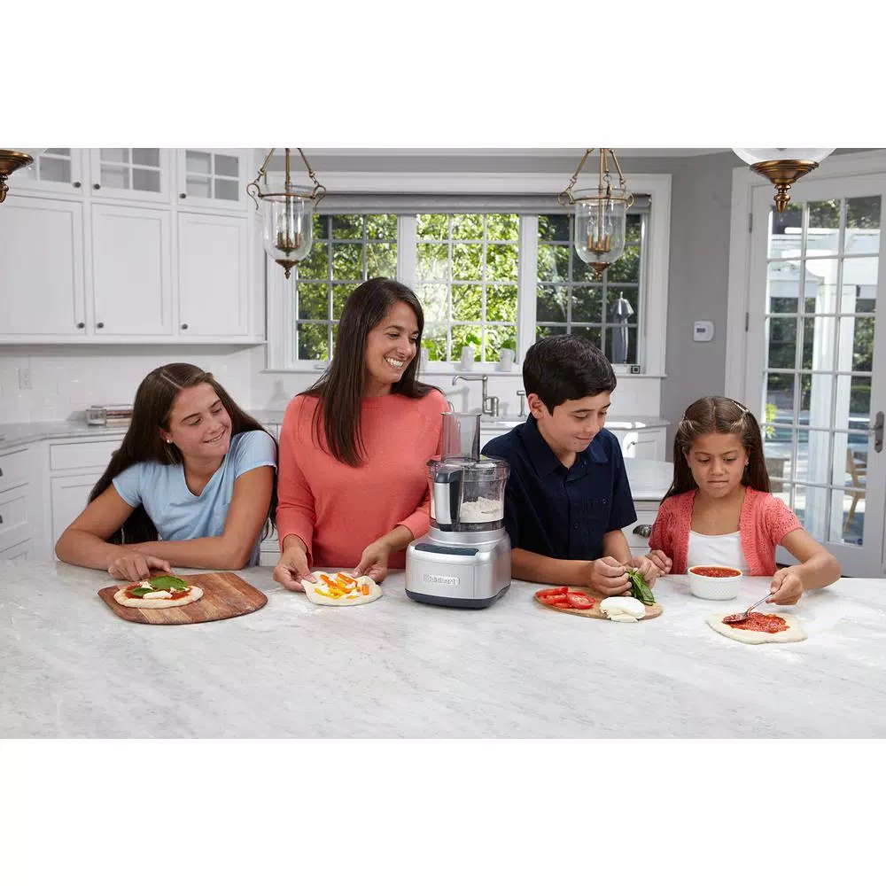 Cuisinart Elemental 8-Cup Silver Food Processor Food Processing Cuisinart Elemental 8-Cup Silver Food Processor -Costway Shop silver cuisinart food processors fp 8svp1 31 1000
