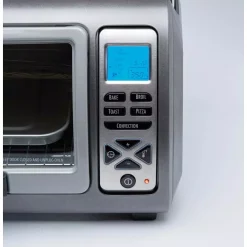 Toasters Hamilton Beach 1400-Watt 6-Slice Silver Toaster Oven -Costway Shop silver hamilton beach toaster ovens 31128 1f 1000