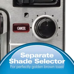 Toasters Hamilton Beach 2 In 1 1450 W 4-Slice Silver Toaster Oven With 2-Slice Toaster Slots 9 Toasters Hamilton Beach 2 In 1 1450 W 4-Slice Silver Toaster Oven With 2-Slice Toaster Slots -Costway Shop silver hamilton beach toaster ovens 31156 fa 1000