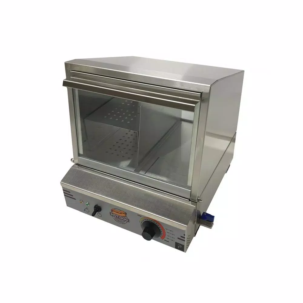 Paragon Pro Series Stainless Steel Hot Dog Steamer Cookers Paragon Pro Series Stainless Steel Hot Dog Steamer -Costway Shop silver stainless steel paragon rice cookers 8030 64 1000