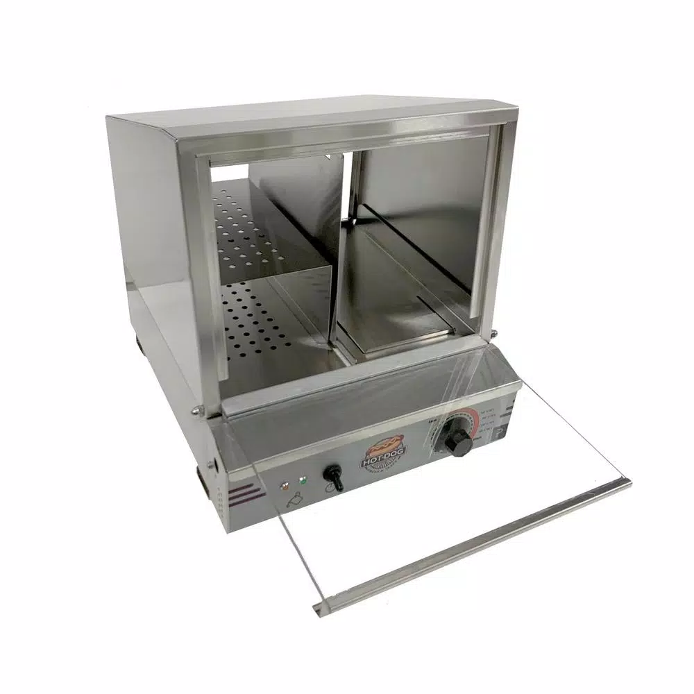 Paragon Pro Series Stainless Steel Hot Dog Steamer Cookers Paragon Pro Series Stainless Steel Hot Dog Steamer -Costway Shop silver stainless steel paragon rice cookers 8030 c3 1000