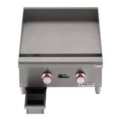 Electric Skillets & Indoor Grills Magic Chef Commercial 24 In. Thermostatic Countertop Griddle -Costway Shop stainless magic chef electric griddles mcctg24 a0 1000