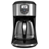Coffee Makers BLACK+DECKER 12-Cup Programmable Coffeemaker In Stainless Steel -Costway Shop stainless steel and black black decker coffee makers cm4000s 64 1000