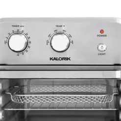 Toasters KALORIK 12 Qt. Stainless Steel And Black Air Fryer Oven 19 Toasters KALORIK 12 Qt. Stainless Steel And Black Air Fryer Oven -Costway Shop stainless steel and black kalorik toaster ovens afo 46894 bkss 1f 1000