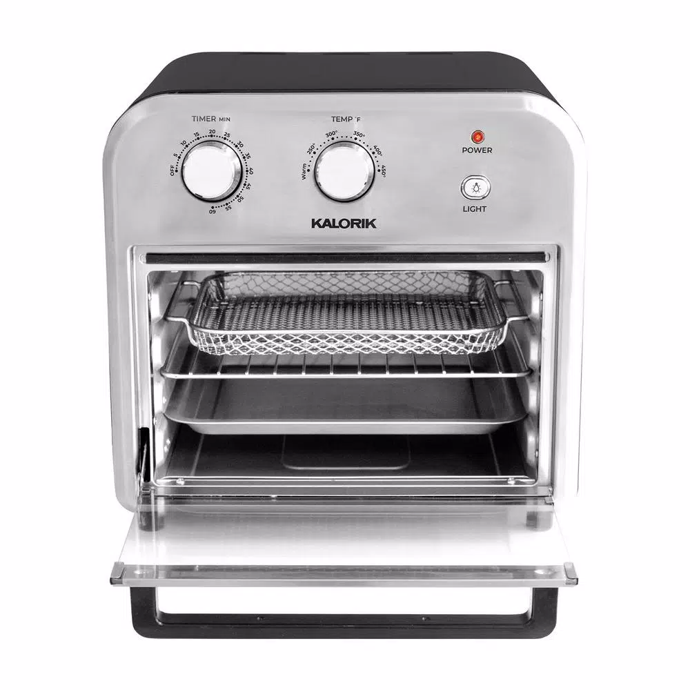 Toasters KALORIK 12 Qt. Stainless Steel And Black Air Fryer Oven 7 Toasters KALORIK 12 Qt. Stainless Steel And Black Air Fryer Oven - Image 5