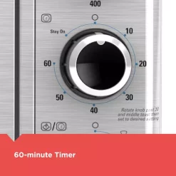 Air Fryers BLACK+DECKER Crisp ‘N Bake 1500 W 6-Slice Stainless Steel Toaster Oven -Costway Shop stainless steel black decker air fryers to3215ss 44 1000