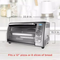 Toasters BLACK+DECKER 1500 W 6-Slice Stainless Steel Toaster Oven With Broiler 8 Toasters BLACK+DECKER 1500 W 6-Slice Stainless Steel Toaster Oven With Broiler -Costway Shop stainless steel black decker toaster ovens cto6335s 76 1000