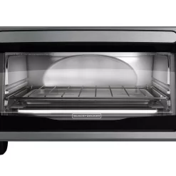 Toasters BLACK+DECKER 4-Slice Stainless Steel Toaster Oven -Costway Shop stainless steel black decker toaster ovens to1303sb 1f 1000