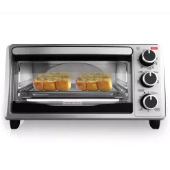 Toasters BLACK+DECKER 4-Slice Stainless Steel Toaster Oven -Costway Shop stainless steel black decker toaster ovens to1303sb 4f 1000