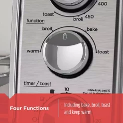 Toasters BLACK+DECKER 4-Slice Stainless Steel Toaster Oven 4 Toasters BLACK+DECKER 4-Slice Stainless Steel Toaster Oven -Costway Shop stainless steel black decker toaster ovens to1760ss c3 1000