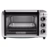 Toasters BLACK+DECKER 1500 W 6-Slice Stainless Steel Toaster Oven With Built-In Timer 2 Toasters BLACK+DECKER 1500 W 6-Slice Stainless Steel Toaster Oven With Built-In Timer -Costway Shop stainless steel black decker toaster ovens to3210ssd 64 1000