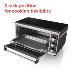 Toasters BLACK+DECKER 1500 W 8-Slice Stainless Steel Toaster Oven With Broiler 17 Toasters BLACK+DECKER 1500 W 8-Slice Stainless Steel Toaster Oven With Broiler -Costway Shop stainless steel black decker toaster ovens to3250xsb 1d 1000